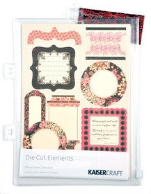 KaiserCraft - Pennyroyale Collection - Die Cut Elements